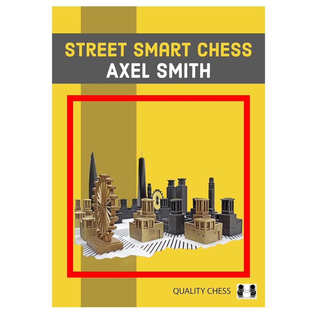 "Street Smart Chess" af GM Axel Smith giver indsigt i at score flere point på skakbrættet med eksempler fra verdensklasse spillere som Magnus Carlsen og David Navara.

