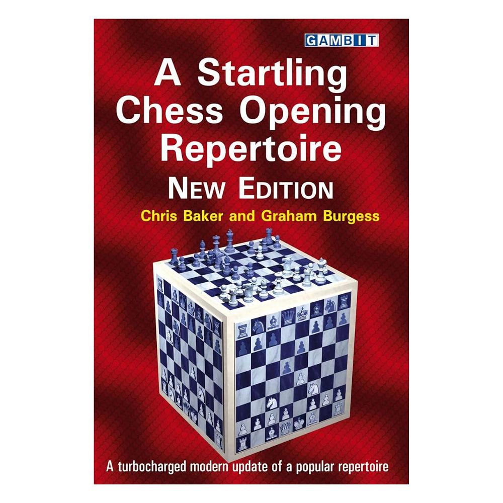 Forsiden af skakbogen A Startling Chess Opening Repertoire.