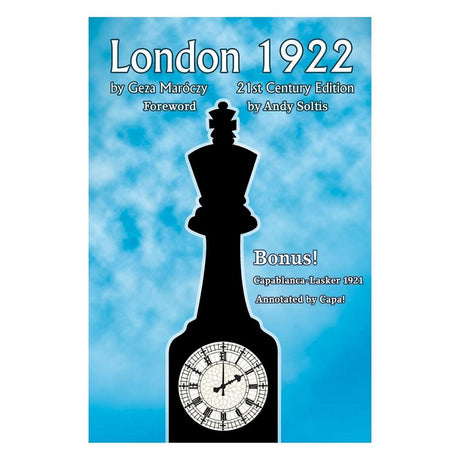 Forsiden af skakbogen London 1922 (21st Century Edition).