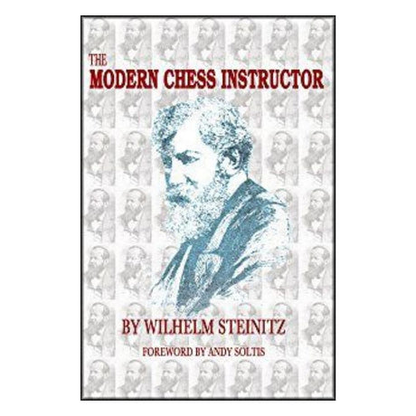 Bogforside af The Modern Chess Instructor Parts I & II skrevet af verdensmester Wilhelm Steinitz