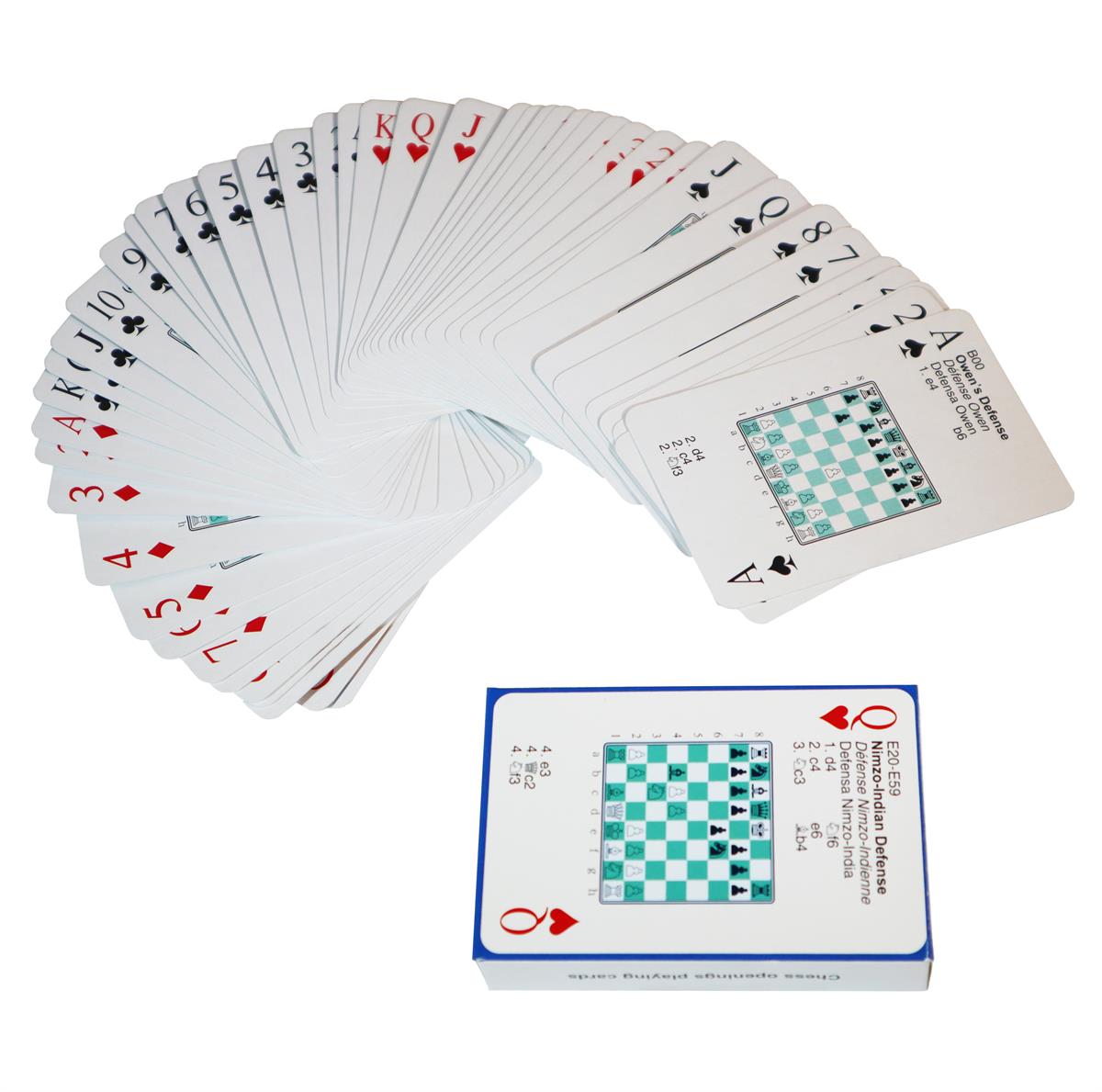 bilag Berri faktureres Spillekort med skakåbninger