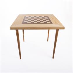 Dansk håndlavet skakbord - ask