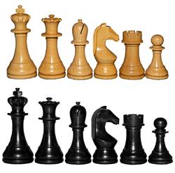 Eksklusive World Chess Design skakbrikker. Konge 95 mm. - bruges ved VM