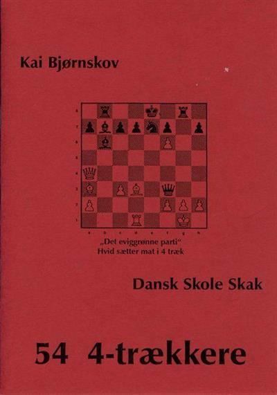 54 firetrækkere til taktiktræning til erfarne skakspillere